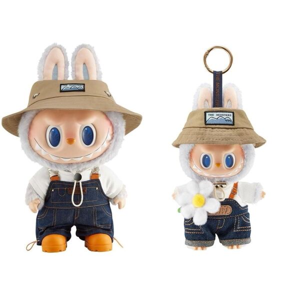 POP MART THE MONSTERS LABUBU FALL IN WILD Doll and Doll Pendant - Picture 3 of 12